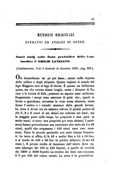 Annali universali di statistica, economia pubblica, legislazione, storia, viaggi e commercio