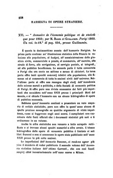 Annali universali di statistica, economia pubblica, legislazione, storia, viaggi e commercio