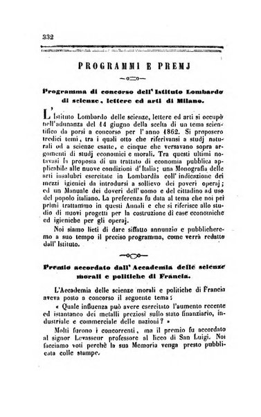 Annali universali di statistica, economia pubblica, legislazione, storia, viaggi e commercio