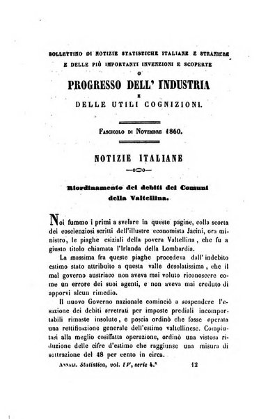 Annali universali di statistica, economia pubblica, legislazione, storia, viaggi e commercio