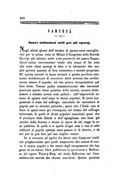 Annali universali di statistica, economia pubblica, legislazione, storia, viaggi e commercio