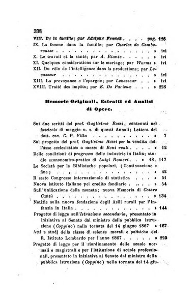 Annali universali di statistica, economia pubblica, legislazione, storia, viaggi e commercio