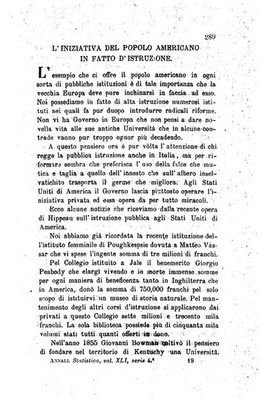 Annali universali di statistica, economia pubblica, legislazione, storia, viaggi e commercio