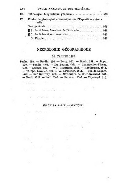 L'annee geographique revue annuelle des voyages de terre et de mer ainsi que des explorations, missions, relations et publications relatives aux sciences geographiques et ethnographiques