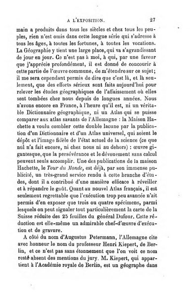 L'annee geographique revue annuelle des voyages de terre et de mer ainsi que des explorations, missions, relations et publications relatives aux sciences geographiques et ethnographiques