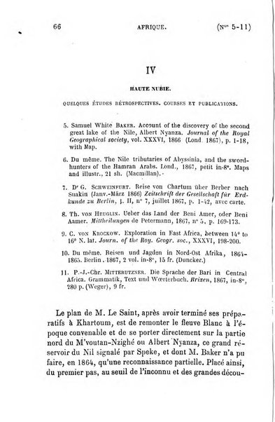 L'annee geographique revue annuelle des voyages de terre et de mer ainsi que des explorations, missions, relations et publications relatives aux sciences geographiques et ethnographiques