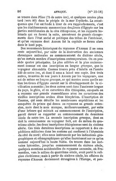 L'annee geographique revue annuelle des voyages de terre et de mer ainsi que des explorations, missions, relations et publications relatives aux sciences geographiques et ethnographiques