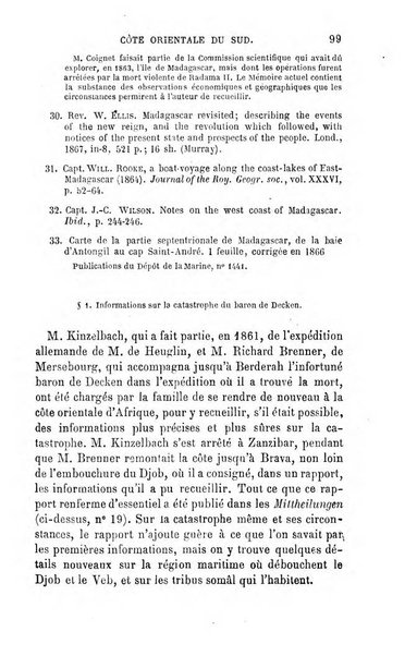 L'annee geographique revue annuelle des voyages de terre et de mer ainsi que des explorations, missions, relations et publications relatives aux sciences geographiques et ethnographiques