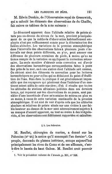 L'annee geographique revue annuelle des voyages de terre et de mer ainsi que des explorations, missions, relations et publications relatives aux sciences geographiques et ethnographiques