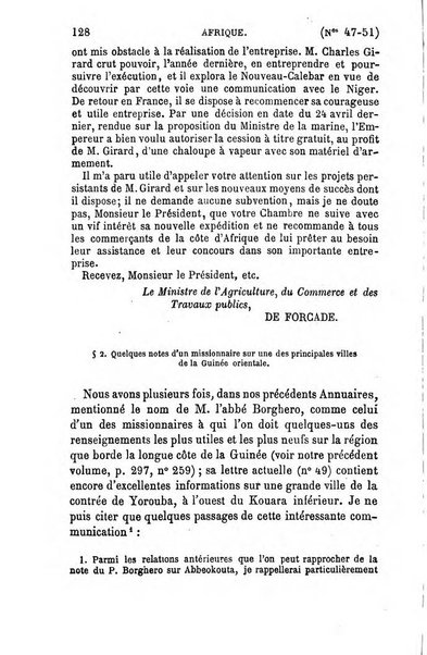 L'annee geographique revue annuelle des voyages de terre et de mer ainsi que des explorations, missions, relations et publications relatives aux sciences geographiques et ethnographiques