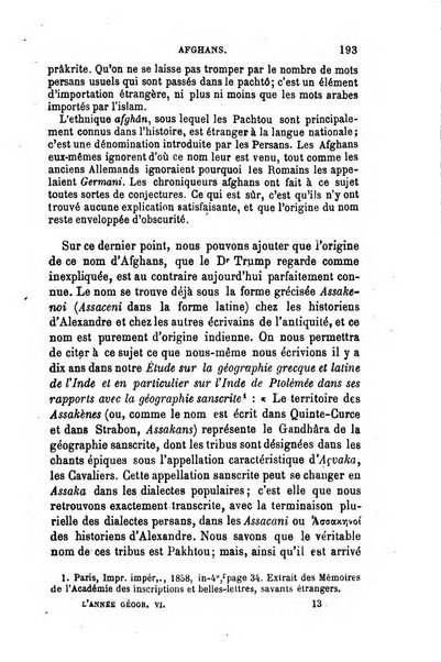 L'annee geographique revue annuelle des voyages de terre et de mer ainsi que des explorations, missions, relations et publications relatives aux sciences geographiques et ethnographiques