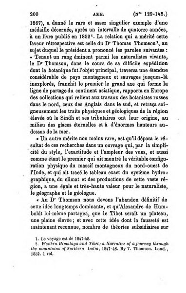 L'annee geographique revue annuelle des voyages de terre et de mer ainsi que des explorations, missions, relations et publications relatives aux sciences geographiques et ethnographiques