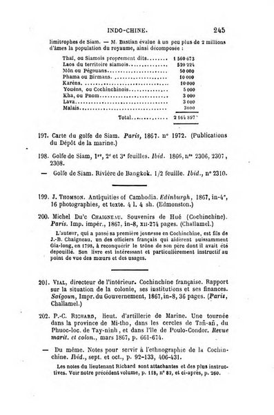 L'annee geographique revue annuelle des voyages de terre et de mer ainsi que des explorations, missions, relations et publications relatives aux sciences geographiques et ethnographiques