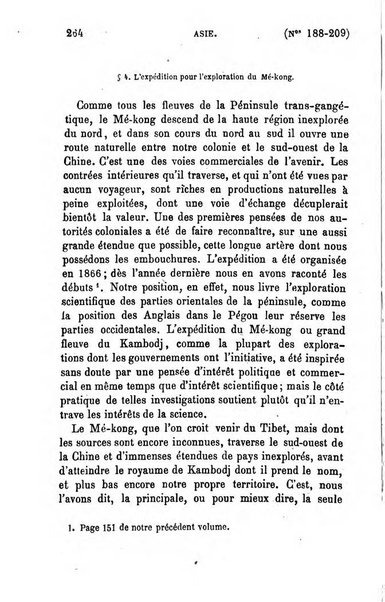 L'annee geographique revue annuelle des voyages de terre et de mer ainsi que des explorations, missions, relations et publications relatives aux sciences geographiques et ethnographiques