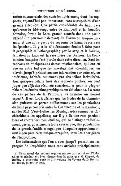 L'annee geographique revue annuelle des voyages de terre et de mer ainsi que des explorations, missions, relations et publications relatives aux sciences geographiques et ethnographiques