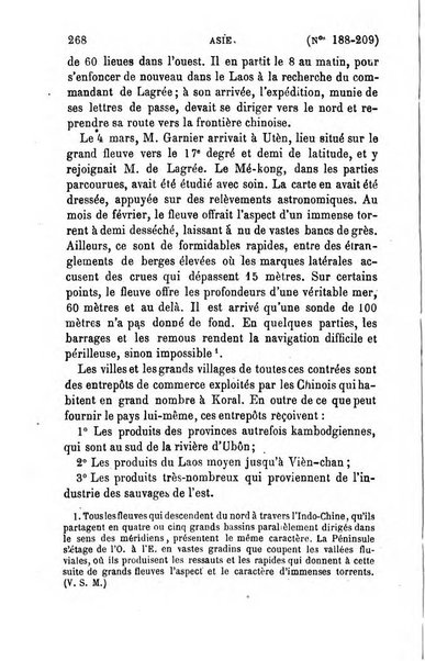 L'annee geographique revue annuelle des voyages de terre et de mer ainsi que des explorations, missions, relations et publications relatives aux sciences geographiques et ethnographiques