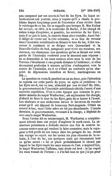 L'annee geographique revue annuelle des voyages de terre et de mer ainsi que des explorations, missions, relations et publications relatives aux sciences geographiques et ethnographiques