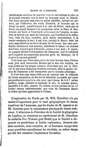 L'annee geographique revue annuelle des voyages de terre et de mer ainsi que des explorations, missions, relations et publications relatives aux sciences geographiques et ethnographiques