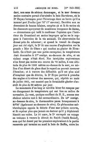 L'annee geographique revue annuelle des voyages de terre et de mer ainsi que des explorations, missions, relations et publications relatives aux sciences geographiques et ethnographiques