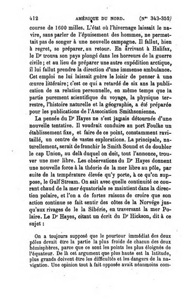 L'annee geographique revue annuelle des voyages de terre et de mer ainsi que des explorations, missions, relations et publications relatives aux sciences geographiques et ethnographiques