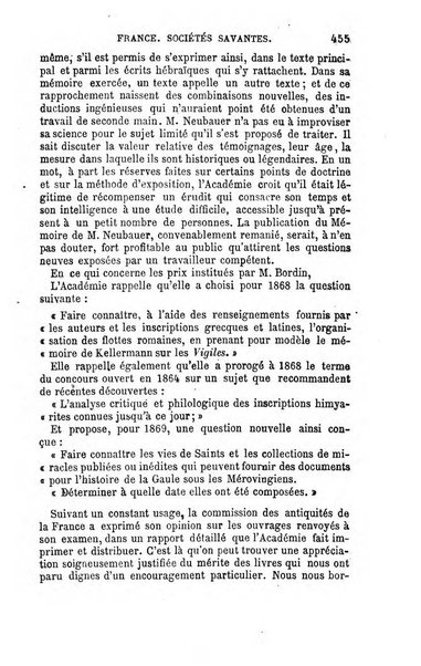 L'annee geographique revue annuelle des voyages de terre et de mer ainsi que des explorations, missions, relations et publications relatives aux sciences geographiques et ethnographiques