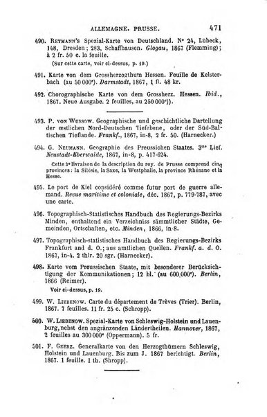 L'annee geographique revue annuelle des voyages de terre et de mer ainsi que des explorations, missions, relations et publications relatives aux sciences geographiques et ethnographiques