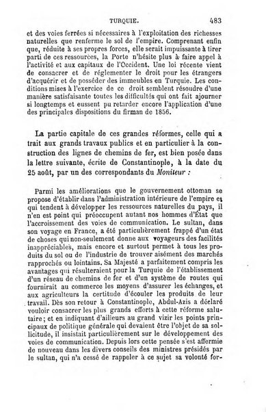 L'annee geographique revue annuelle des voyages de terre et de mer ainsi que des explorations, missions, relations et publications relatives aux sciences geographiques et ethnographiques