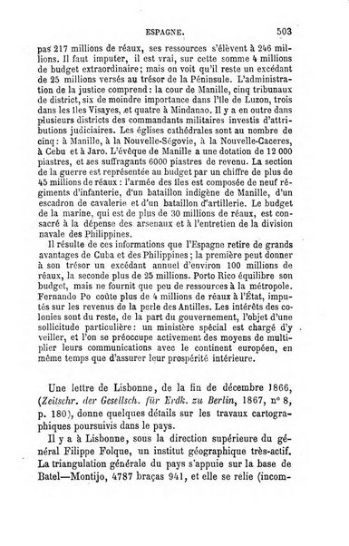 L'annee geographique revue annuelle des voyages de terre et de mer ainsi que des explorations, missions, relations et publications relatives aux sciences geographiques et ethnographiques