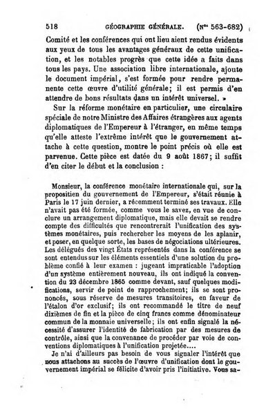 L'annee geographique revue annuelle des voyages de terre et de mer ainsi que des explorations, missions, relations et publications relatives aux sciences geographiques et ethnographiques