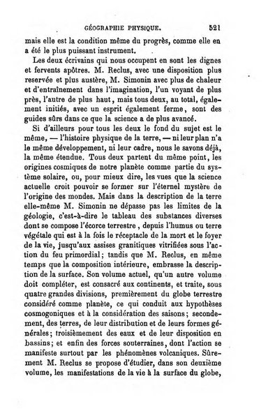 L'annee geographique revue annuelle des voyages de terre et de mer ainsi que des explorations, missions, relations et publications relatives aux sciences geographiques et ethnographiques