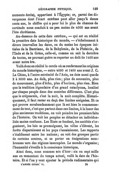 L'annee geographique revue annuelle des voyages de terre et de mer ainsi que des explorations, missions, relations et publications relatives aux sciences geographiques et ethnographiques