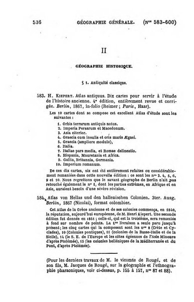 L'annee geographique revue annuelle des voyages de terre et de mer ainsi que des explorations, missions, relations et publications relatives aux sciences geographiques et ethnographiques