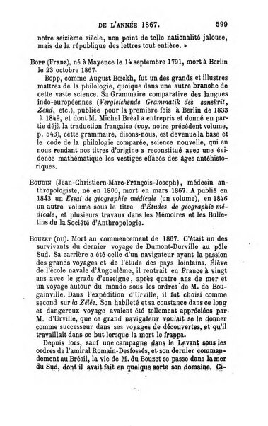 L'annee geographique revue annuelle des voyages de terre et de mer ainsi que des explorations, missions, relations et publications relatives aux sciences geographiques et ethnographiques