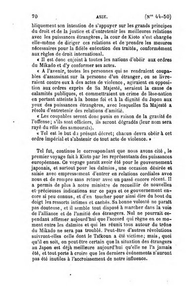 L'annee geographique revue annuelle des voyages de terre et de mer ainsi que des explorations, missions, relations et publications relatives aux sciences geographiques et ethnographiques