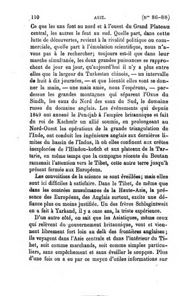 L'annee geographique revue annuelle des voyages de terre et de mer ainsi que des explorations, missions, relations et publications relatives aux sciences geographiques et ethnographiques