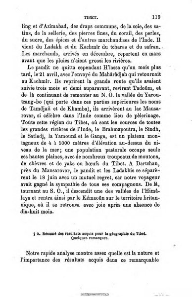 L'annee geographique revue annuelle des voyages de terre et de mer ainsi que des explorations, missions, relations et publications relatives aux sciences geographiques et ethnographiques