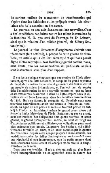 L'annee geographique revue annuelle des voyages de terre et de mer ainsi que des explorations, missions, relations et publications relatives aux sciences geographiques et ethnographiques