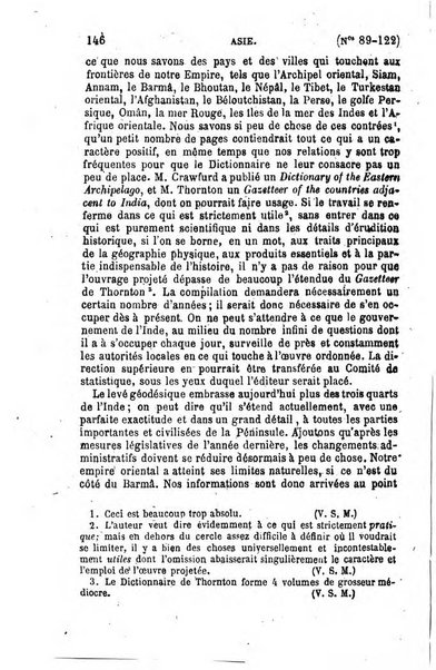 L'annee geographique revue annuelle des voyages de terre et de mer ainsi que des explorations, missions, relations et publications relatives aux sciences geographiques et ethnographiques