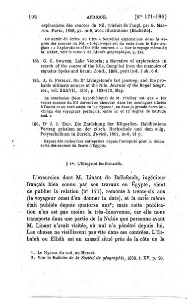 L'annee geographique revue annuelle des voyages de terre et de mer ainsi que des explorations, missions, relations et publications relatives aux sciences geographiques et ethnographiques