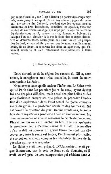 L'annee geographique revue annuelle des voyages de terre et de mer ainsi que des explorations, missions, relations et publications relatives aux sciences geographiques et ethnographiques