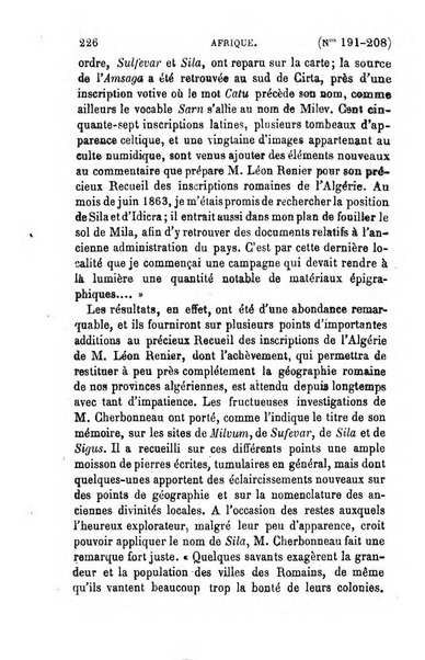 L'annee geographique revue annuelle des voyages de terre et de mer ainsi que des explorations, missions, relations et publications relatives aux sciences geographiques et ethnographiques