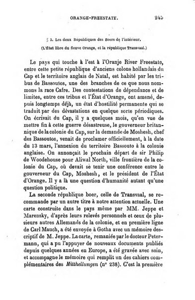 L'annee geographique revue annuelle des voyages de terre et de mer ainsi que des explorations, missions, relations et publications relatives aux sciences geographiques et ethnographiques