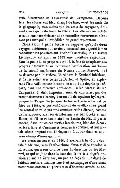 L'annee geographique revue annuelle des voyages de terre et de mer ainsi que des explorations, missions, relations et publications relatives aux sciences geographiques et ethnographiques