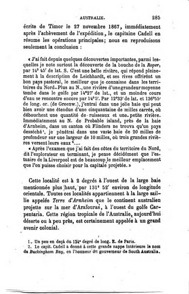 L'annee geographique revue annuelle des voyages de terre et de mer ainsi que des explorations, missions, relations et publications relatives aux sciences geographiques et ethnographiques