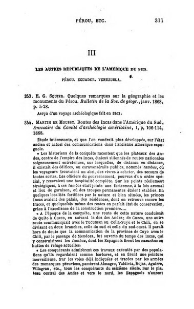 L'annee geographique revue annuelle des voyages de terre et de mer ainsi que des explorations, missions, relations et publications relatives aux sciences geographiques et ethnographiques