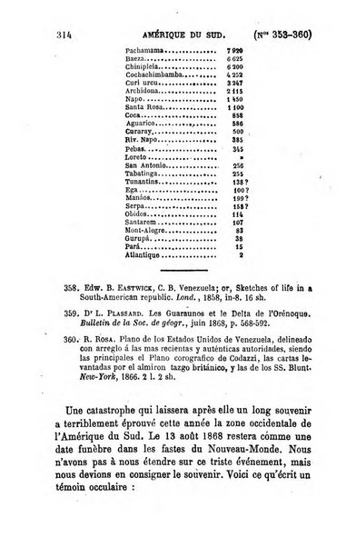 L'annee geographique revue annuelle des voyages de terre et de mer ainsi que des explorations, missions, relations et publications relatives aux sciences geographiques et ethnographiques