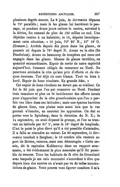 L'annee geographique revue annuelle des voyages de terre et de mer ainsi que des explorations, missions, relations et publications relatives aux sciences geographiques et ethnographiques