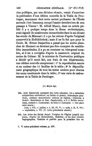 L'annee geographique revue annuelle des voyages de terre et de mer ainsi que des explorations, missions, relations et publications relatives aux sciences geographiques et ethnographiques