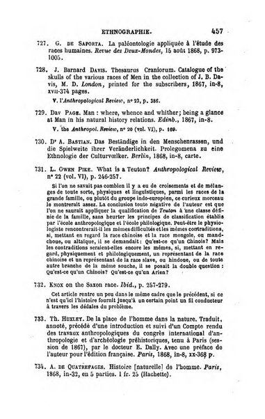 L'annee geographique revue annuelle des voyages de terre et de mer ainsi que des explorations, missions, relations et publications relatives aux sciences geographiques et ethnographiques