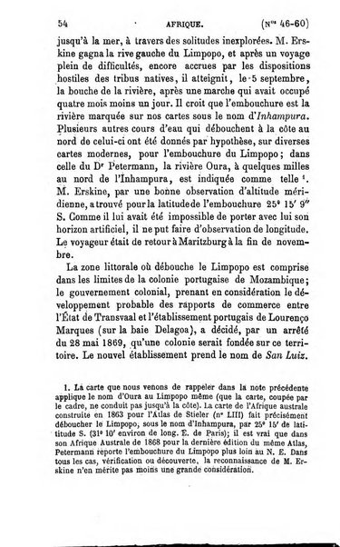 L'annee geographique revue annuelle des voyages de terre et de mer ainsi que des explorations, missions, relations et publications relatives aux sciences geographiques et ethnographiques